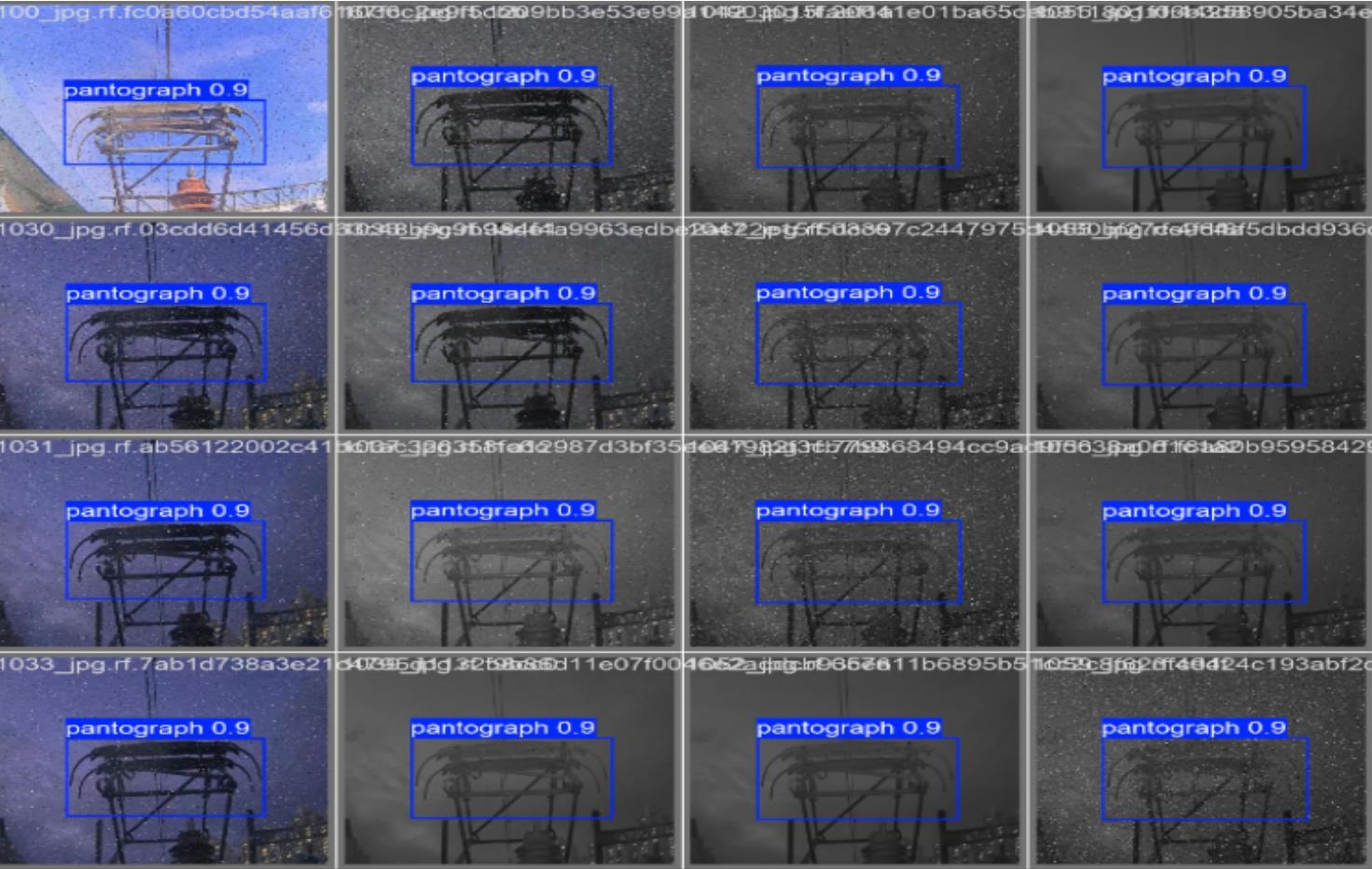 基于YOLOv8的机车受电弓智能故障检测系统